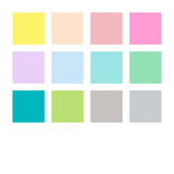 Staedtler Pigment Brush Pen Pastel Colours Set 12 SET