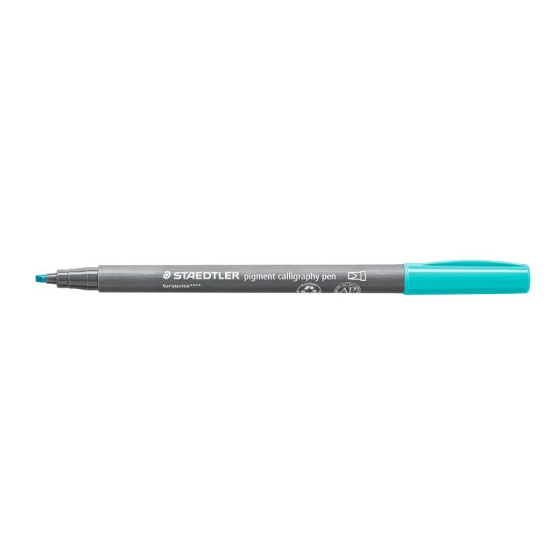 Staedtler Pigment Calligraphy Pen Turquoise