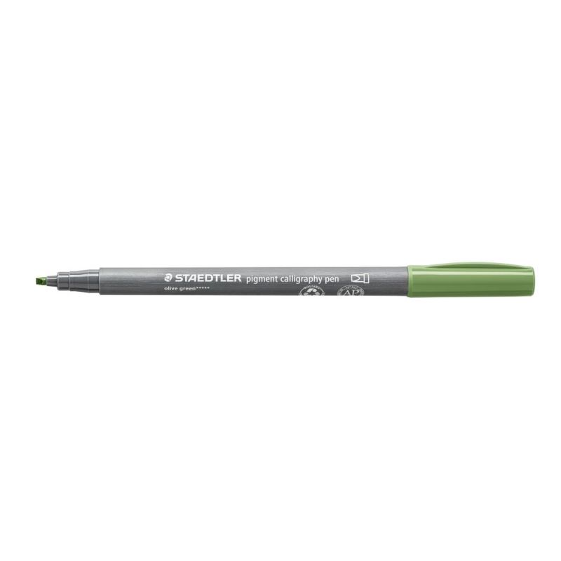 Staedtler Pigment Calligraphy Pen Olive Green