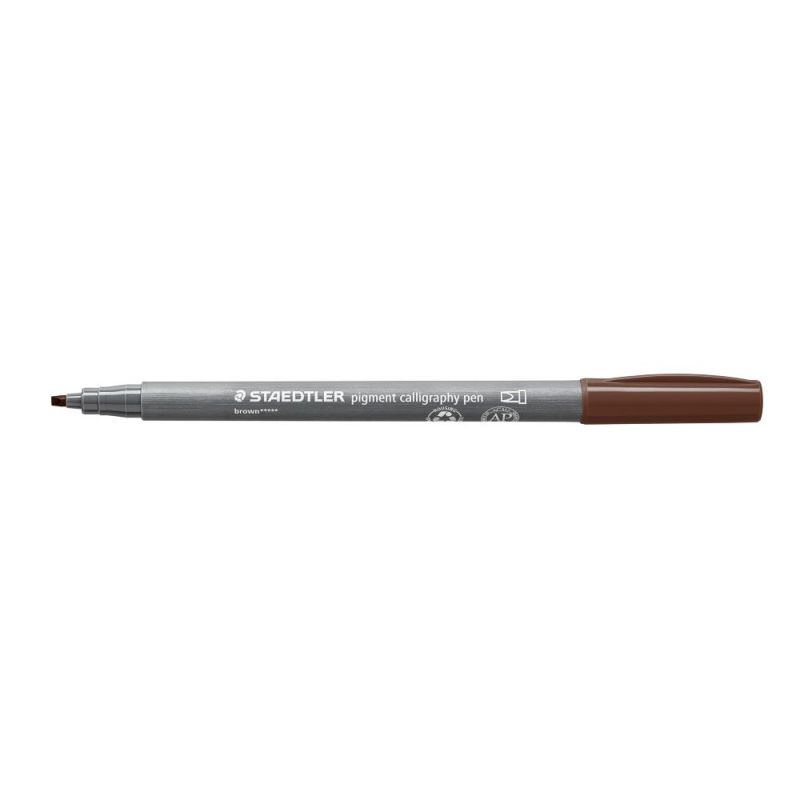 Staedtler Pigment Calligraphy Pen Brown