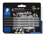 Staedtler Pigment Pen Intense Black Set 124 SET