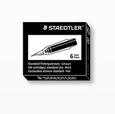 Staedtler Fountain Pen Ink Cartridge Black