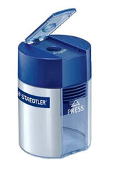 Staedtler Sharpener Tub Round Single Hol