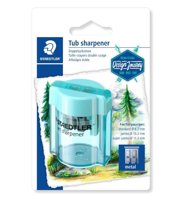 Staedtler Design Journey Sharper 2 Hole Tub
