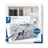 Staedtler Design Journey Set Mixed Charcoal Set 12 SET