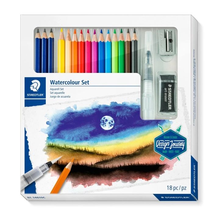 Staedtler Design Journey Set Mixed Watercolour Set 18 SET