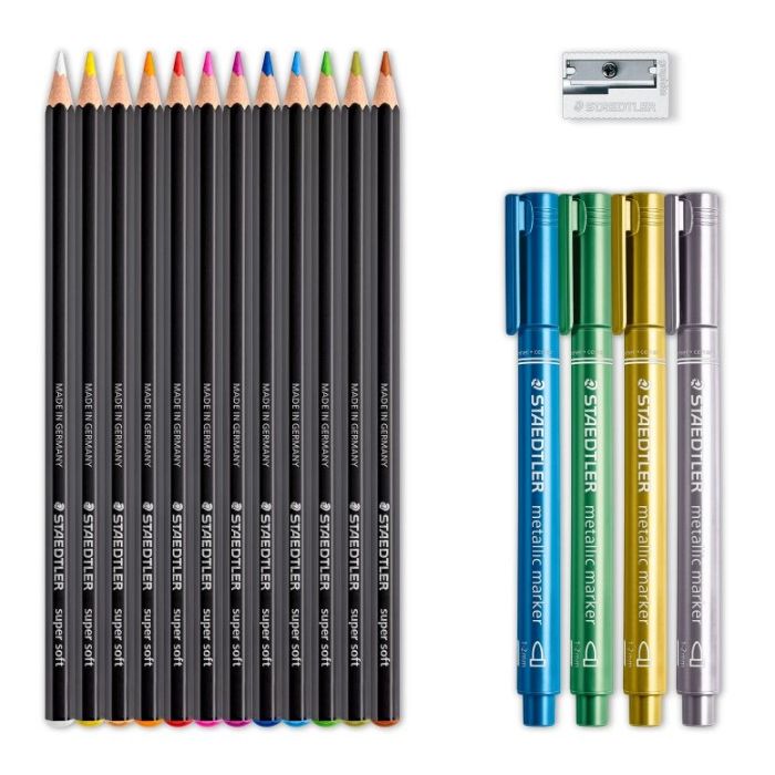 Staedtler Design Journey Set Mixed Black & White Set 17 SET