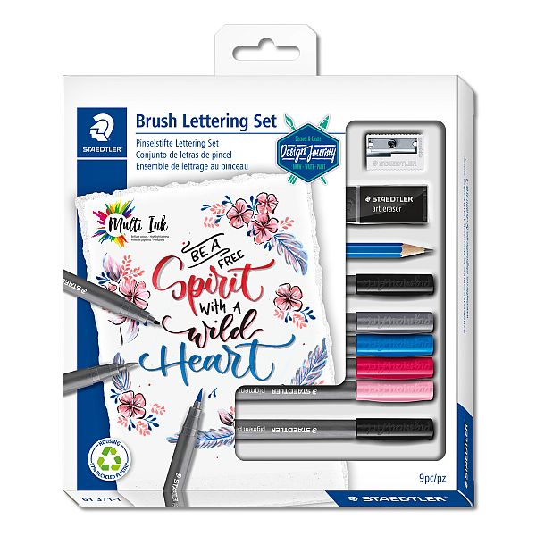 Staedtler Design Journey Set Mixed Brush Lettering SET