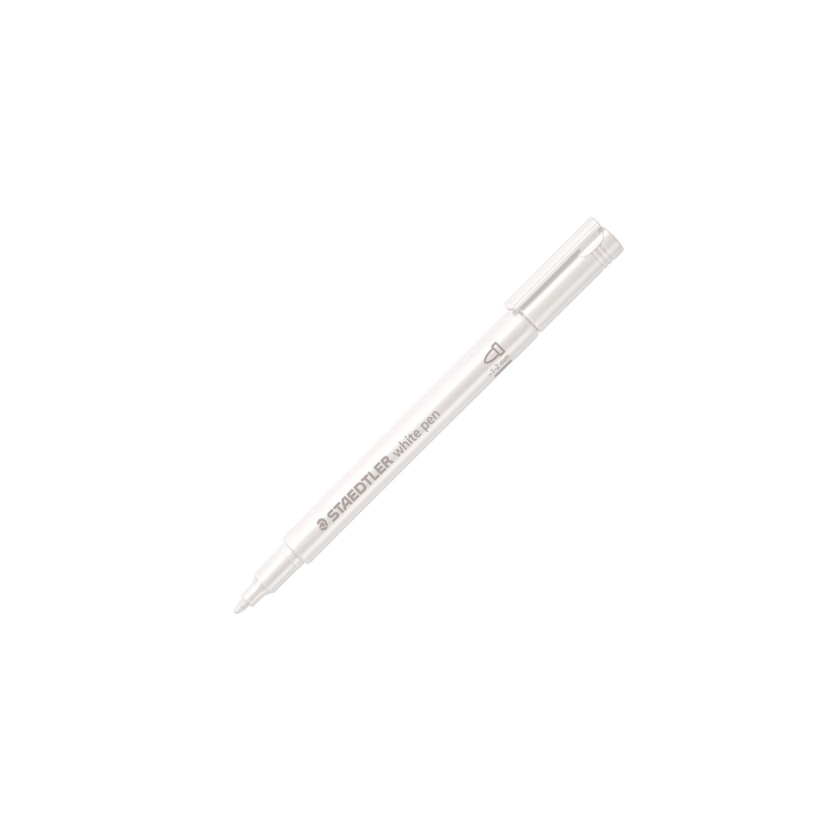 STAEDTLER METALLIC BULLET MARKER WHITE