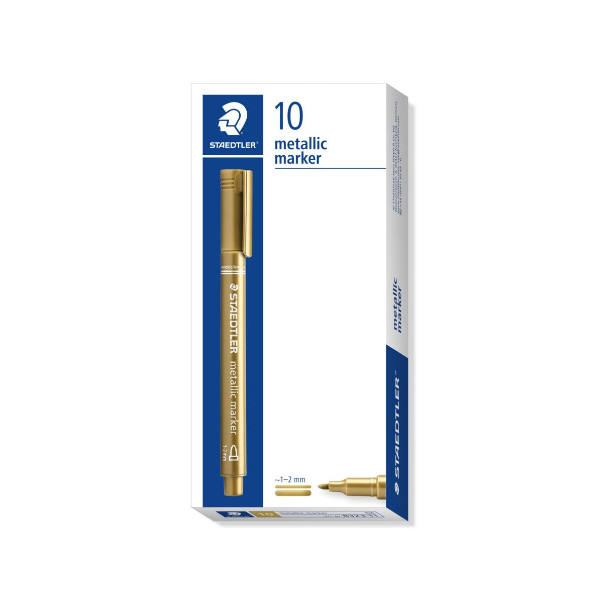 STAEDTLER METALLIC BULLET MARKER GOLD