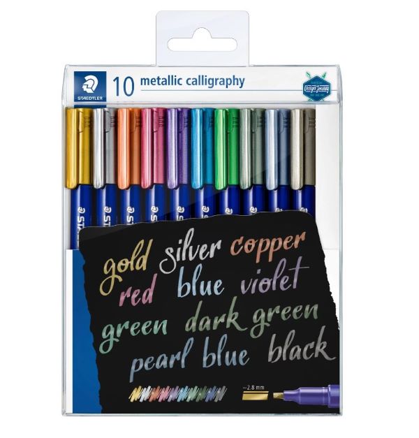 Staedtler Design Journey Pen Metallic Calligraphy SET