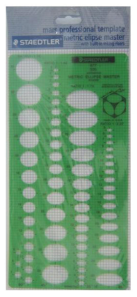 Staedtler Ellipse Drafting Template