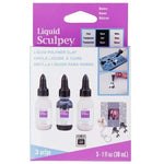 Sculpey Liquid Bakeable Clay 30ml Set 3
