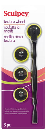 Sculpey Texture Wheel with 4 Heads