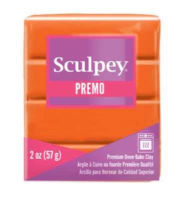 Sculpey Premo Polymer Clay Orange 57g