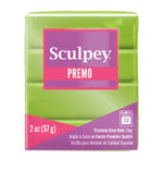 Sculpey Premo Polymer Clay Bright Green Pearl 57g