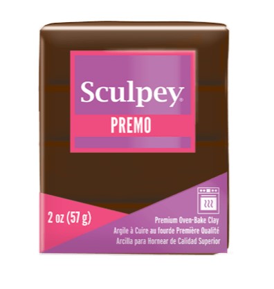 Sculpey Premo Polymer Clay Burnt Umber 57g