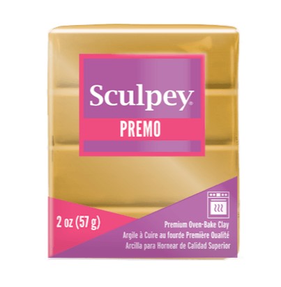 Sculpey Premo Polymer Clay Gold 18K 57g