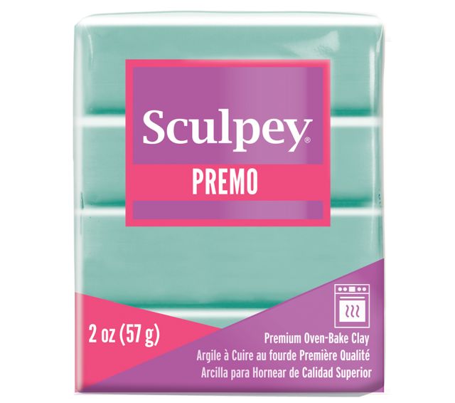 Sculpey Premo Polymer Clay Mint Green 57g