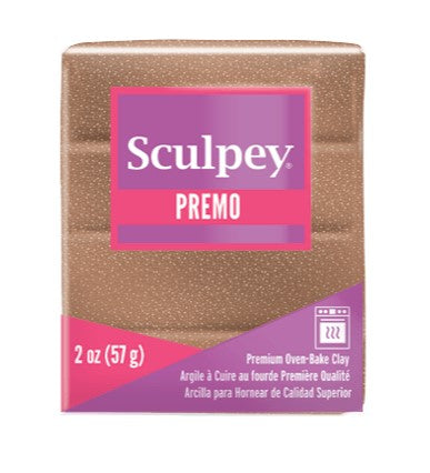 Sculpey Premo Polymer Clay Rose Gold Glitter 57g