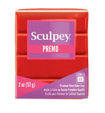 Sculpey Premo Polymer Clay Cadmium Red Hue 57g