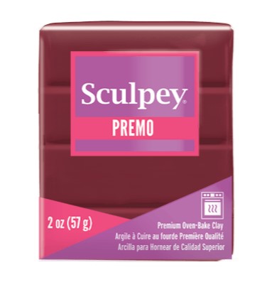 Sculpey Premo Polymer Clay Alizarin Crimson Hue 57g