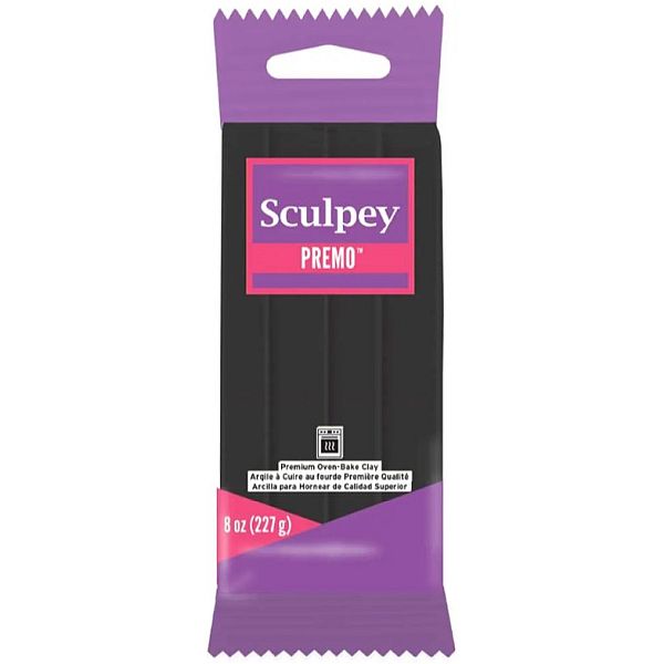 Sculpey Premo Polymer Clay Black