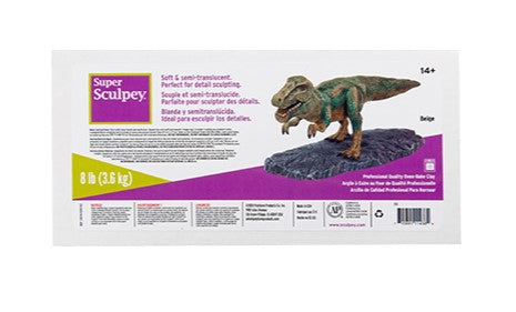 Sculpey Super Polymer Clay Beige 3.6kg