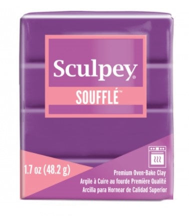 Sculpey Souffle Polymer Clay Grape 48g