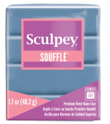 Sculpey Souffle Polymer Clay Bluestone 48g