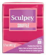 Sculpey Souffle Polymer Clay Raspberry 48g