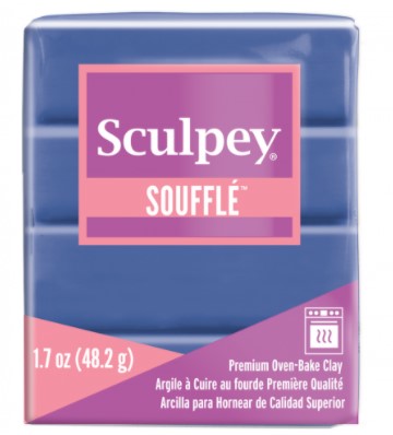Sculpey Souffle Polymer Clay Cornflower Blue 48g