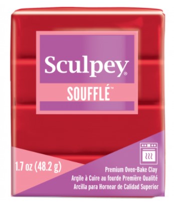 Sculpey Souffle Polymer Clay Cherry Pie 48g