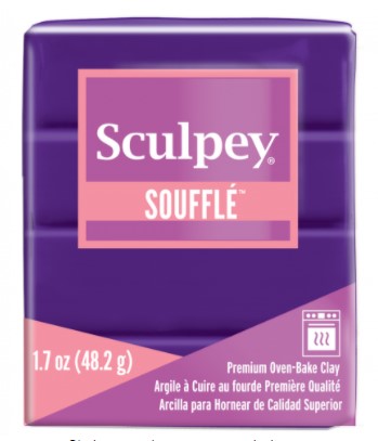Sculpey Souffle Polymer Clay Royalty Purple 48g
