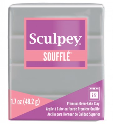 Sculpey Souffle Polymer Clay Concrete 48g