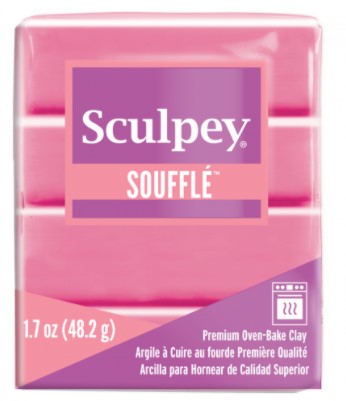 Sculpey Souffle Polymer Clay Guava 48g
