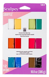 Sculpey Souffle Polymer Clay Multipack Set 12 SET