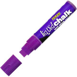 Texta Liquid Chalk Wet Wipe Marker Purple 15mm