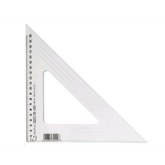 Taurus Set Square Bevelled 45 Degrees 260mm