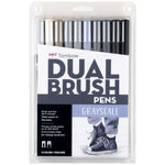 Tombow ABT Brush Marker Gray Scale Set 10 SET