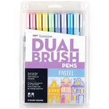 Tombow ABT Brush Marker Pastels Set 10 SET
