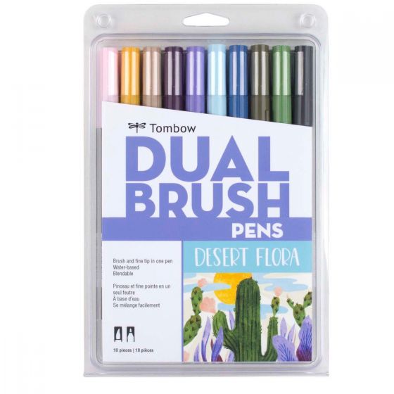 Tombow ABT Brush Marker Desert Flora Set 10