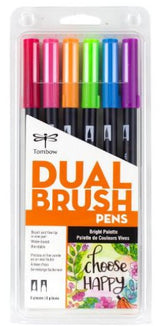 Tombow ABT Brush Marker Brights Set 6 SET