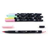 Tombow ABT Brush Marker Pastels Set 6 SET