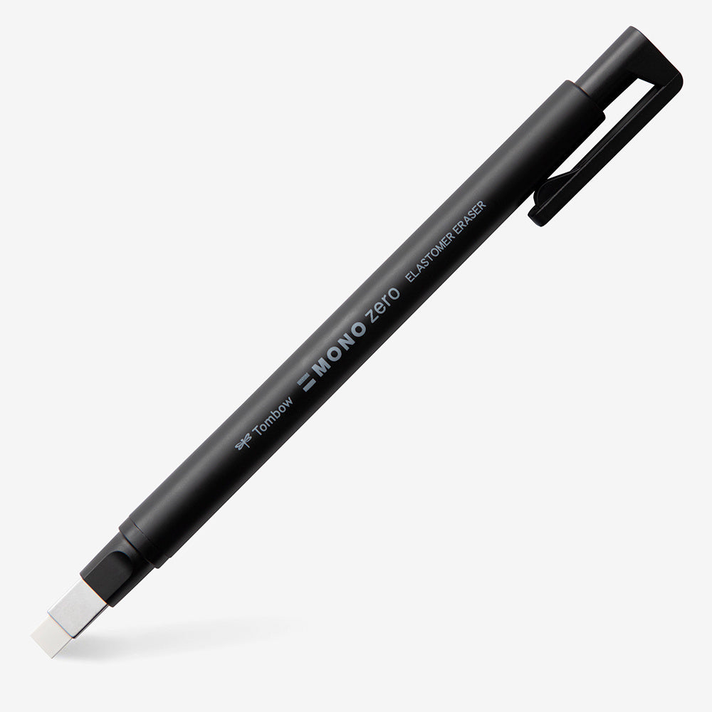 TOMBOW MONO ZERO ERASER PEN RECTANGLE BLACK