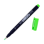Tombow Fudenosuke Brush Pen Hard Neon Green