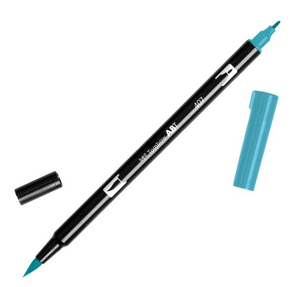 Tombow ABT Brush Marker Tiki Teal 407