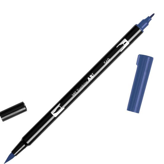 TOMBOW ABT BRUSH MARKER JET BLUE 569