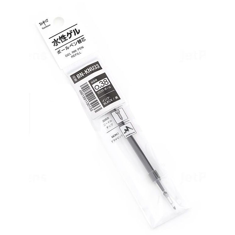 TOMBOW MONOGRAPH LITE GEL INK REFILL BLACK