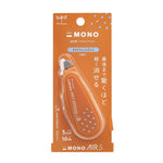 TOMBOW MONO AIR CORRECTION TAPE MILK GLASS ORANGE